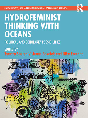 cover image of Hydrofeminist Thinking With Oceans